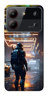 Чохол на ZTE Blade A54 4G Cyber character фото 1 з 1