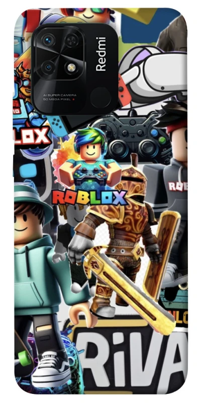 Чехол на Xiaomi Redmi 10C Roblox collage ver.1 фото 1 из 1