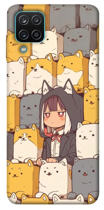 Чохол на Samsung Galaxy M12 Like a cat фото 1 з 1