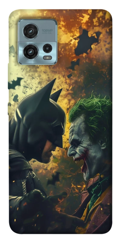 Чохол на Motorola Moto G72 Batman and the Joker фото 1 з 1