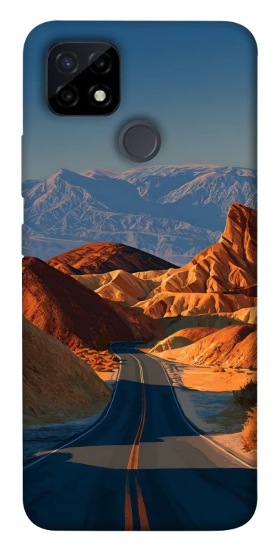 Чохол на Realme C21Y USA mountain v3 фото 1 з 1