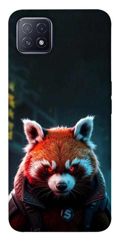 Чехол на Oppo A73 Cyber Red Panda фото 1 из 1