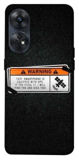 Чохол на Oppo Reno 8T 4G Warning фото 1 з 1