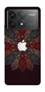Чехол на Xiaomi Poco F6 Pro Apple logo ver.5 фото 1 из 1