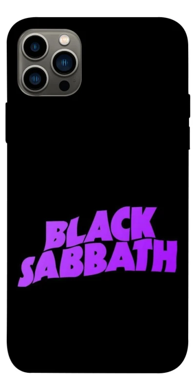 Чехол на Apple iPhone 12 Pro (6.1") Black Sabbath logo ver.1 фото 1 из 1