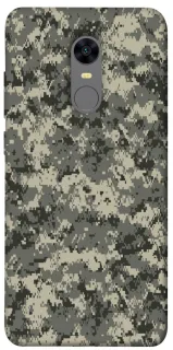 Чехол на Xiaomi Redmi 5 Plus / Redmi Note 5 (Single Camera) Camouflage v25 фото 1 из 1