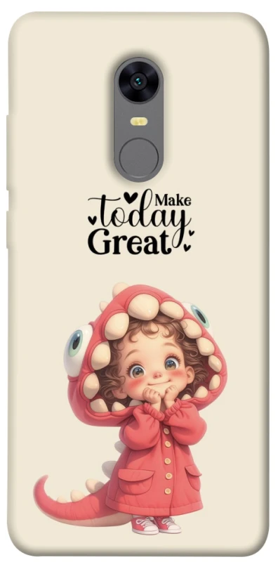 Чохол на Xiaomi Redmi 5 Plus / Redmi Note 5 (Single Camera) Make today great фото 1 з 1