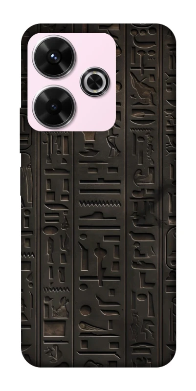 Чохол на Xiaomi Redmi 13 4G Hieroglyphs фото 1 з 1