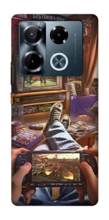 Чохол на Infinix Note 40 Pro 4G Retro style v4 фото 1 з 1