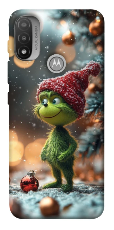 Чохол на Motorola Moto E20 Grinch mood ver.6 фото 1 з 1