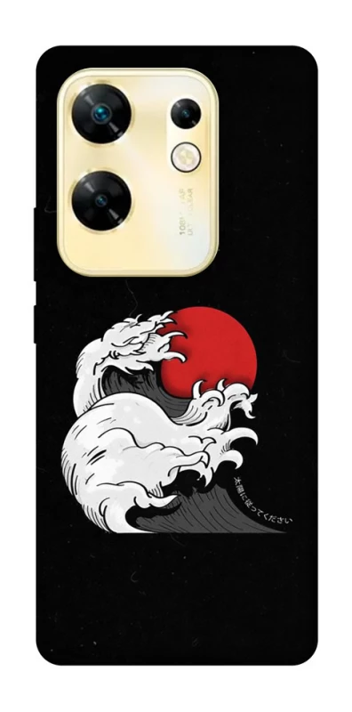 Чехол на Infinix Zero 30 4G Волны Японии v2 фото 1 из 1