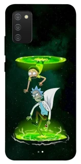 Чохол на Samsung Galaxy A02s Rick and Morty фото 1 з 1