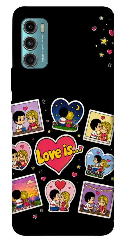 Чохол на Motorola Moto G60 Love is ver.2 фото 1 з 1