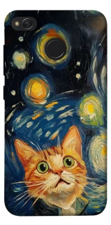 Чехол на Xiaomi Redmi 4X paint cat фото 1 из 1
