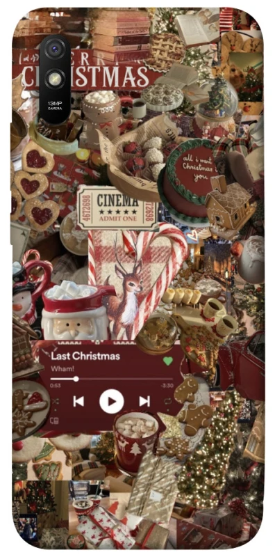 Чохол на Xiaomi Redmi 9A Christmas spirit ver.4 фото 1 з 1