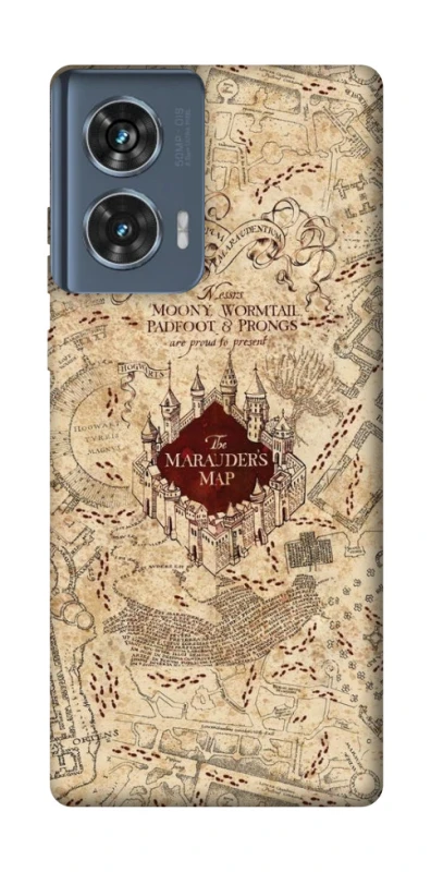 Чохол на Motorola Edge 50 Harry Potter Marauder's Map фото 1 з 1