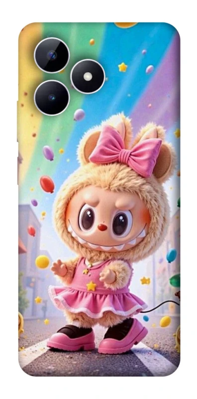 Чехол на Realme Note 50 5G Labubu rainbow фото 1 из 1