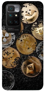 Чехол на Xiaomi Redmi 10 Many coins v2 фото 1 из 1