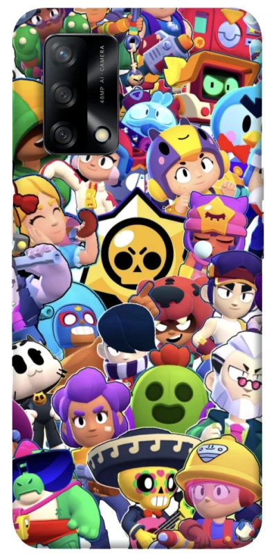 Чехол на Oppo A74 4G Brawl Stars ver.5 фото 1 из 1