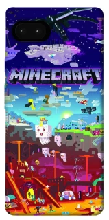 Чехол на Google Pixel 7a Minecraft world фото 1 из 1