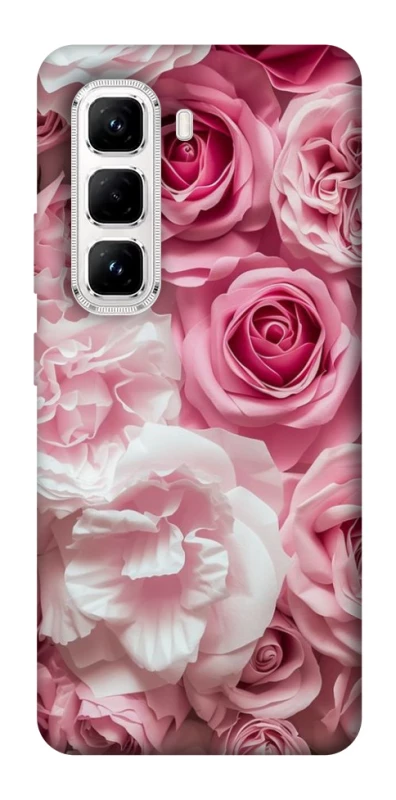 Чохол на Infinix Hot 50 Pro Рожеві Квіти фото 1 з 1
