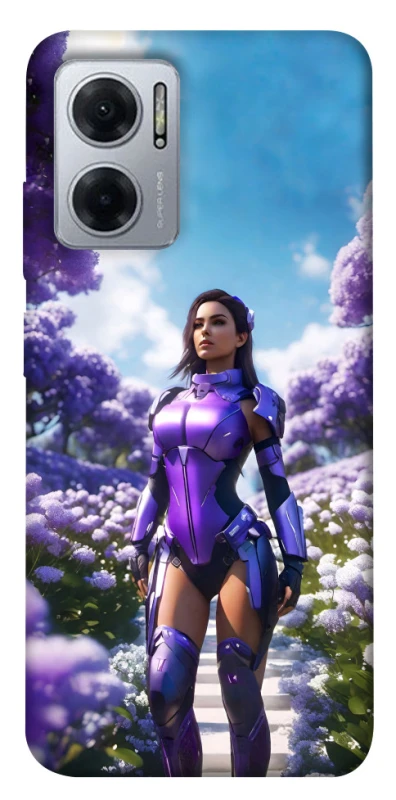 Чохол на Xiaomi Redmi Note 11E Cyber space girl ver.4 фото 1 з 1