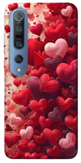 Чохол на Xiaomi Mi 10 / Mi 10 Pro Many hearts фото 1 з 1