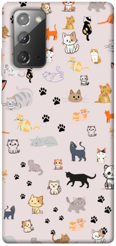 Чехол на Samsung Galaxy Note 20 Cat style ver.1 фото 1 из 1