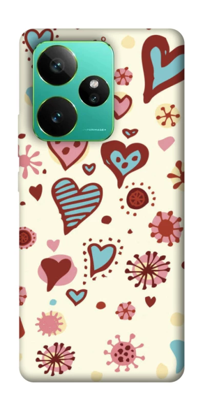 Чехол на Realme GT 7 Pretty hearts фото 1 из 1