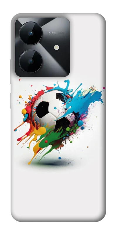 Чехол на Realme Note 60x Football Ball ver3 фото 1 из 1