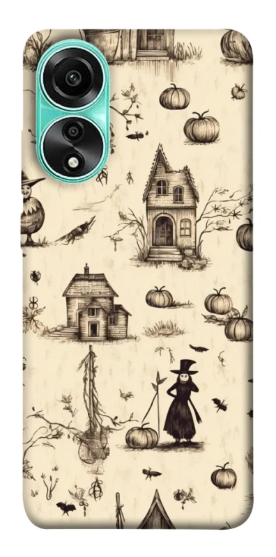 Чохол на Oppo A78 4G Halloween aesthetic ver.1 фото 1 з 1