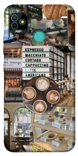 Чохол на TECNO POP 5 Coffee collage ver.5 фото 1 з 1