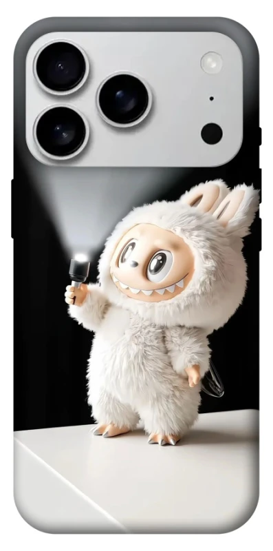 Чехол на Apple iPhone 17 Pro Max (6.9") Labubu with flashlight ver.2 фото 1 из 1
