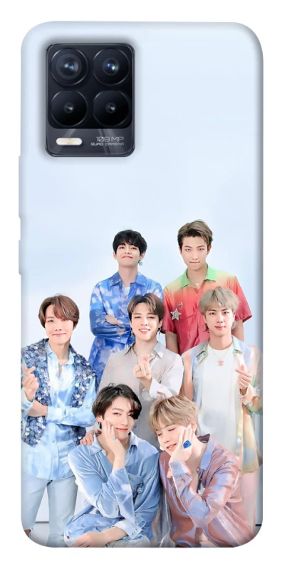 Чохол на Realme 8 BTS v3 фото 1 з 1