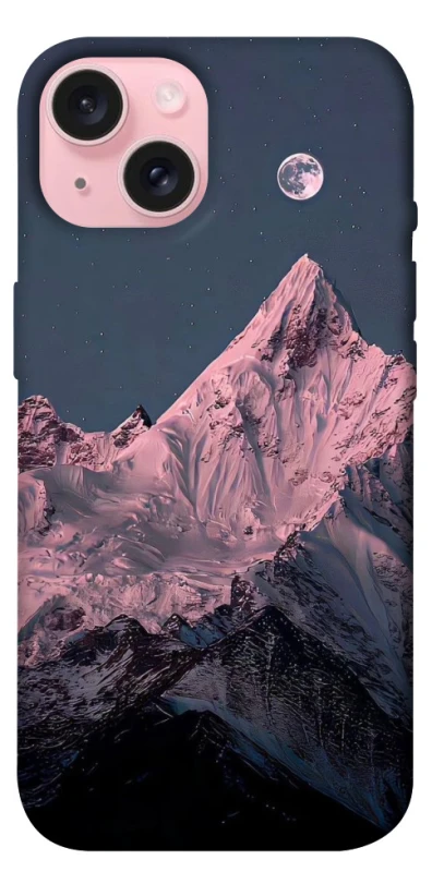 Чохол на Apple iPhone 15 (6.1") Pink mountain фото 1 з 1