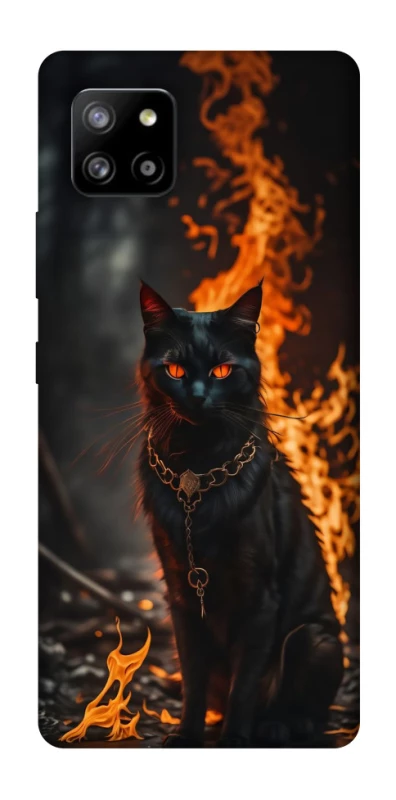 Чохол на Samsung Galaxy A42 5G Вогняний кіт фото 1 з 1