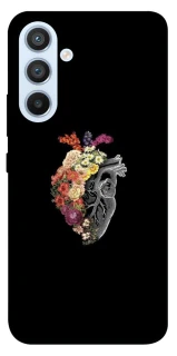 Чохол на Samsung Galaxy A54 5G Heart with flowers фото 1 з 1