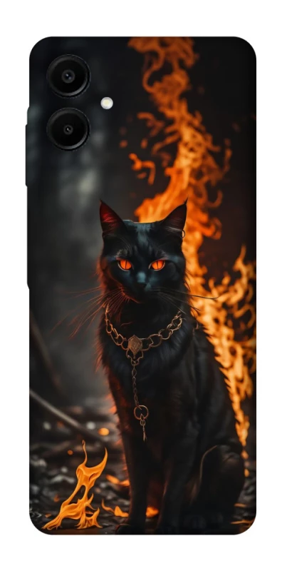 Чохол на Samsung Galaxy A07 Вогняний кіт фото 1 з 1