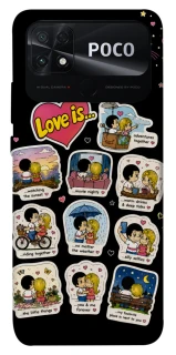 Чохол на Xiaomi Poco C40 Love is ver.4 фото 1 з 1