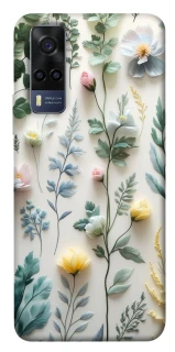 Чехол на Vivo Y53s Floral design ver.4 фото 1 из 1