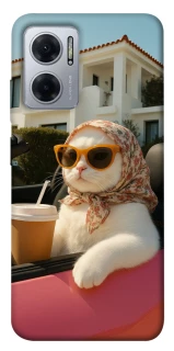 Чохол на Xiaomi Redmi Note 11E Stylish Cat Cruise фото 1 Чохол на Xiaomi Redmi Note 11E Stylish Cat Cruise фото 1 з 1