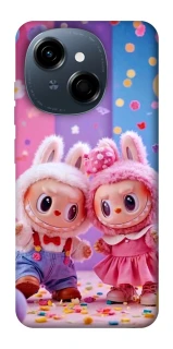 Чехол на TECNO Spark Go 1 Labubu twins ver.3 фото 1 из 1