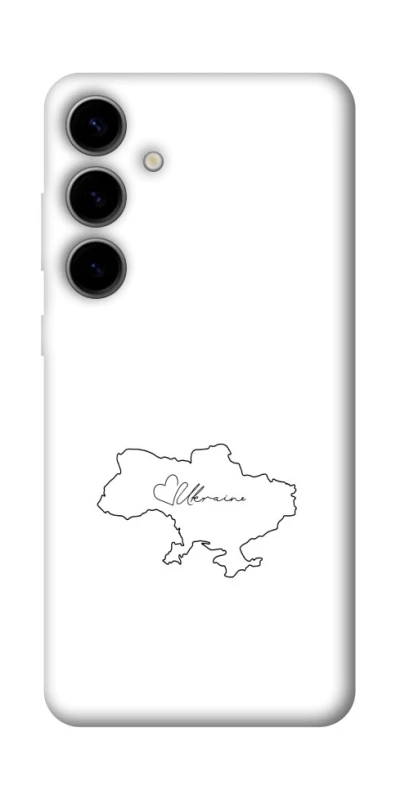 Чохол на Samsung Galaxy S25 FE Ukraine map фото 1 з 1