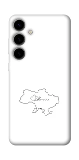 Чохол на Samsung Galaxy S25 Ukraine map фото 1 з 1