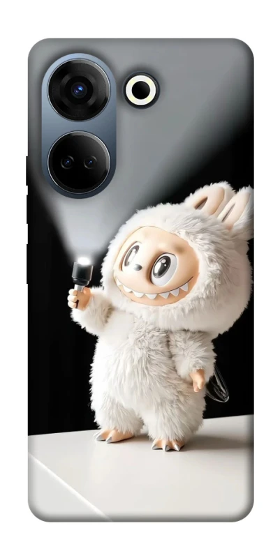 Чохол на TECNO Camon 20 Pro (CK7n) Labubu with flashlight ver.2 фото 1 з 1