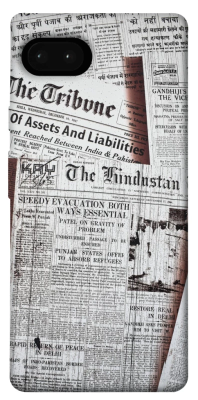 Чехол на Google Pixel 7a Газеты фото 1 из 1