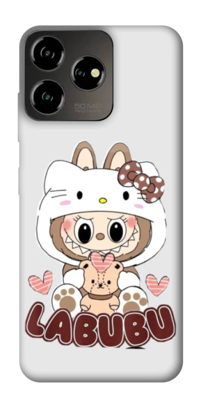 Чохол на ZTE Blade V50 Design 4G Hello Kitty Labubu фото 1 з 1