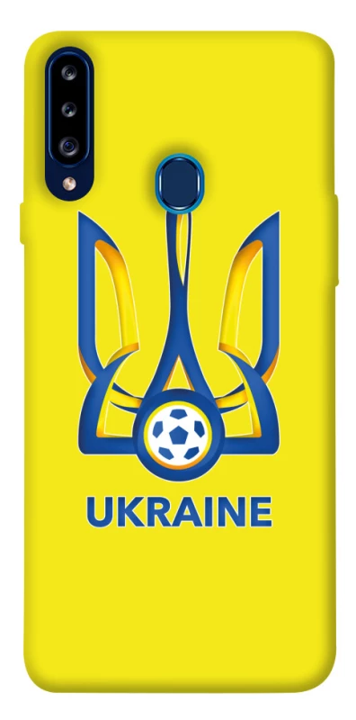 Чехол на Samsung Galaxy A20s Футбольный Герб фото 1 из 1