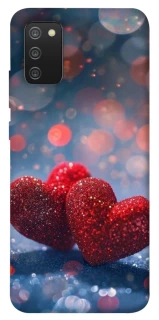 Чехол на Samsung Galaxy A02s Red hearts фото 1 из 1