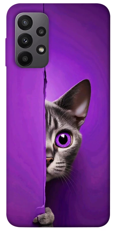 Чохол на Samsung Galaxy A23 4G Кіт-підглядач фото 1 з 1